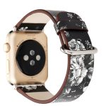 Γυναικείο  Δερμάτινο λουράκι καρπού για Apple Watch Series 7 41mm / 6&SE&5&4 40mm / 3&2&1 38mm - Image 4