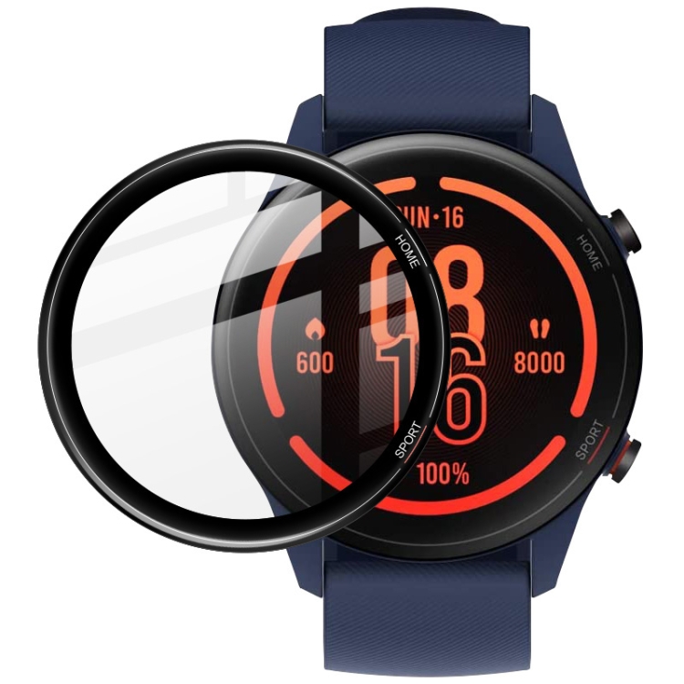 EDA002620504 For Xiaomi Mi Watch Color Sports Version / Mi Watch IMAK Plexiglass HD Watch Protective Film - Image 1