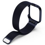 For Xiaomi Redmi Watch 3 / Mi Watch Lite 3 2 in 1 Milan Metal Watch Band with Watch Frame(Ink Blue) - Image 3