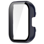 For Xiaomi Mi Watch Lite 3 PC + Tempered Film Integrated Watch Protective Case(Ink Blue) - Image 4