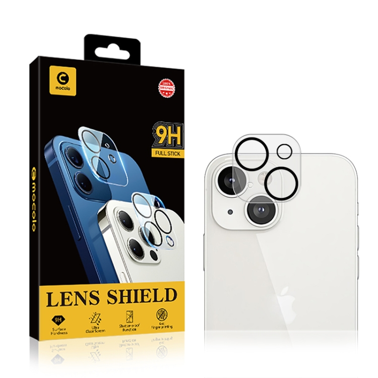 SYA002297902_3 For iPhone 15 / 15 Plus mocolo 3D 9H Camera Lens Tempered Glass Protector - Image 1
