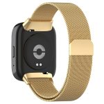 For Redmi Watch 3 Active Milan Magnetic Steel Mesh Watch Band(Gold) - Image 2