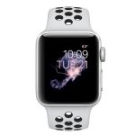 Για Apple Watch Series 9&8&7 41mm / SE 3&SE 2&6&SE&5&4 40mm / 3&2&1 38mm Μοντέρνο κλασικό λουράκι  σιλικόνης (λευκό μαύρο) - Image 7