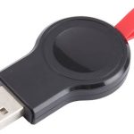 For Apple Watch Series 2W USB Port Portable Magnetic Charger (Black)