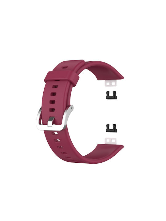 02accfc0-dd73-4996-94ec-9b3d4cb78446_0.jpg Λουράκι Σιλικόνης Κόκκινο (Huawei Watch Fit) - Image 1