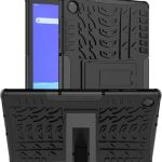 Για Lenovo Tab M10 HD Gen 2 (TB-X306F) TPU+PC αντικραδασμική θήκη με θήκη (Μαύρη)