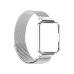 Για Xiaomi Redmi Watch 2 Lite 2 in 1 Milano Metal Band Watch με πλαίσιο ρολογιού (ασημί)