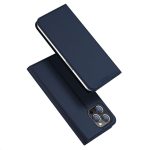 DUX DUCIS Skin Pro - Λεία δερμάτινη θήκη για Apple iPhone 15 μπλε - Image 4