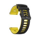 Λουράκι Dual Color  Huawei Watch GT/Gt 2 46mm- Black/Yellow