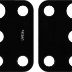 Τζαμάκι Κάμερας Μαύρο για Galaxy A31