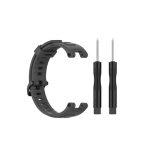 Για Amazfit T-Rex Pro / Ζάντα ρολογιού σιλικόνης Amazfit T-Rex με εργαλεία αποσυναρμολόγησης, One Size (Dark Grey)