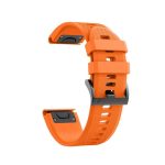 Για Garmin Fenix ​​7s 20mm Silicone Watch Band (Πορτοκαλί)