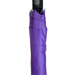 Trend Haus Αυτόματη Ομπρέλα Βροχής Σπαστή Μωβ 55cm