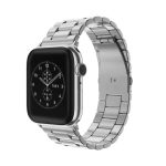 ΛΟΥΡΑΚΙ από ανοξείδωτο ατσάλι Ζώνη ρολογιού για Apple Watch Ultra 49mm / Σειρά 8&7 45mm / SE 2&6&SE&5&4 44mm / 3&2&1 42mm (Ασημί)