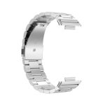 For Huawei Watch Fit 2 Three-bead Metal Stainless Steel Watch Band (ΑΣΗΜΙ)
