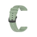 Για Xiaomi Watch S1 Προεξέχουσα κεφαλή 22mm, γυαλιστερή ζώνη ρολογιού σιλικόνης (Ice Lake Green)