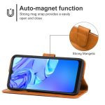 Δερμάτινη θήκη τηλεφώνου για TCL 305 / 30 SE / 306 & Sharp Aquos V6 / V6 Plus (Καφέ) - Image 3