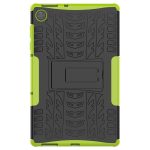 For Lenovo Tab M10 HD Gen 2 (TB-X306F) Tire Texture TPU+PC Shockproof Case with Holder(Green) - Image 4