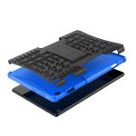 Για Lenovo Tab M10 X605 / X505 Tire Texture Προστατευτική θήκη tablet TPU+PC με θήκη (Μπλε) - Image 4