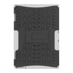 Για Lenovo Tab M10 X605 / X505 Tire Texture Προστατευτική θήκη tablet TPU+PC με θήκη (λευκή) - Image 4