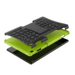 Για Lenovo Tab M10 X605 / X505 Tire Texture Προστατευτική θήκη tablet TPU+PC με θήκη (πράσινη) - Image 4