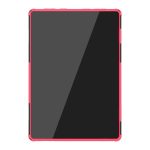 Για Lenovo Tab M10 X605 / X505 Tire Texture Προστατευτική θήκη tablet TPU+PC με θήκη (ροζ) - Image 2