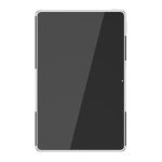 Για Lenovo Tab M10 Plus 10.6 3rd Gen 2022 Tire Texture TPU+PC Αντικραδασμική θήκη με θήκη (Μαύρη) - Image 2