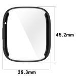 Για το Redmi Watch 3 Lite TPU Πλήρως κλειστή προστατευτική θήκη ρολογιού (Μαύρη) - Image 4