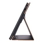 For Lenovo Tab P10 TB-X705F & Tab M10 FHD REL TB-X605FC/LC & Tab M10 TB-X605F / TB-X505F Retro Texture PU Leather Horizontal Flip Leather Case with Holder & 2 Card Slots & Hand Strap(Black) - Image 4