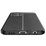 Θήκη τηλεφώνου για OnePlus Nord 20 5G Litchi Texture TPU (Μαύρη) - Image 3
