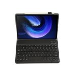 For Xiaomi Pad 6 / Pad 6 Pro A0N7 Lambskin Texture Ultra-thin Bluetooth Keyboard Leather Case(Black) - Image 2