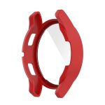 For Samsung Galaxy Watch4 44mm PC Protective Case with Tempered Glass Film(Red) - Image 2