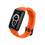 Για Huawei Band 6 Silicone Watch Band (Πορτοκαλί)