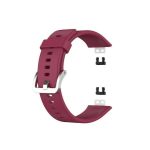 Λουράκι Σιλικόνης για Huawei Watch Fit TIA-B09 - Wine Red