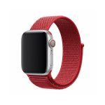Devia Deluxe Sport3 Λουράκι Υφασμάτινο Κόκκινο (Apple Watch 38/40/41mm)