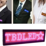 Σήμα LED με σήματα που εκπέμπουν φως σε κυλιόμενους χαρακτήρες, υποστήριξη πολλαπλών γλωσσών, μέγεθος οθόνης: 93 X 30 x 6 χιλιοστά