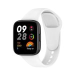 Για Redmi Watch 3 Loop Solid Color Silicone Watch Band (Λευκό)