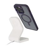 Color Edge Mag Cover συμβατό με MagSafe για IPHONE 15 μωβ - Image 2