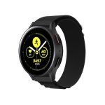 Για Huawei Watch GT2 / GT3 Pro / GT Runner 22mm Universal Nylon Loop Watch Band (Μαύρο)