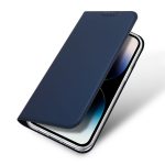 DUX DUCIS Skin Pro - Λεία δερμάτινη θήκη για Apple iPhone 15 μπλε - Image 3
