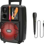 Hoco Σύστημα Karaoke με Ενσύρματo Μικρόφωνo BS37 Dancer σε Μαύρο Χρώμα