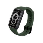 Για Huawei Band 6 Silicone Watch Band (Σκούρο Πράσινο)