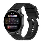 22mm Για Huawei Watch 3 / 3 Pro Silicone Watch Band (Μαύρο) Ισχύοντα μοντέλα: κατάλληλα για Huawei Watch 3, Watch 3 Pro, Watch GT2 pro, Watch GT2 pro ECG, Watch GT 2e, Watch GT (42mm, 46mm), Watch GT2 46mm, Honor Watch GS PRO, Honor Magic Watch2 46mm, Hon
