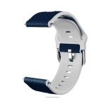 Για Huawei Watch GT 3 42mm / Watch GT 2 42mm TPU +Lychee Pattern Leather Band (Μπλε)