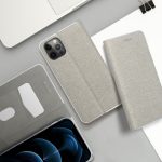 Χρυσή θήκη LUNA Book για IPHONE 15 ασημί - Image 2