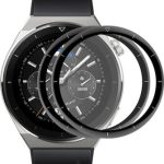 2 ΤΕΜ Για Huawei Watch GT 3 Pro 46mm ENKAY 3D Full Coverage Soft PC Edge + PMMA HD Screen Watch Film