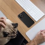 Silicone Mag Cover συμβατό με MagSafe για IPHONE 15 μαύρο - Image 2