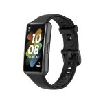 Για Huawei Band 7 Silicone Watch Band (Μαύρο)