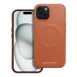 Roar Leather Mag Case - για iPhone 15 Καφέ - Image 2