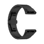 For Xiaomi Redmi Watch 3  One-bead Steel Metal Watch Band(Black)
